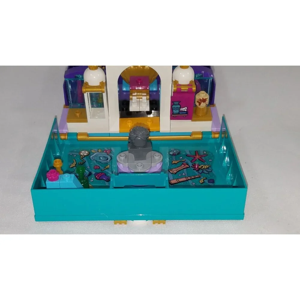 LEGO Disney The Little Mermaid Story Book Ariel Prince Eric Sebastian